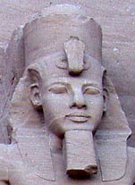 Escultura de Ramss II en Ab Simbel