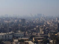 Vista de El Cairo desde la Ciudadela