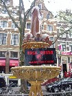 Amsterdam - Fuente en Barrio Rojo