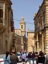 Calle Villegaignon de Mdina