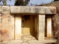 Imagen del templo de Tarxien