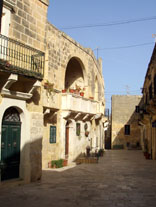 Calle del barrio de San Jorge