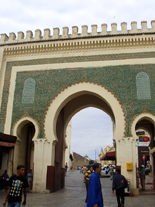 Bab Bu Jelud desde dentro