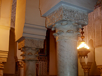 Columnas en el Mausoleo